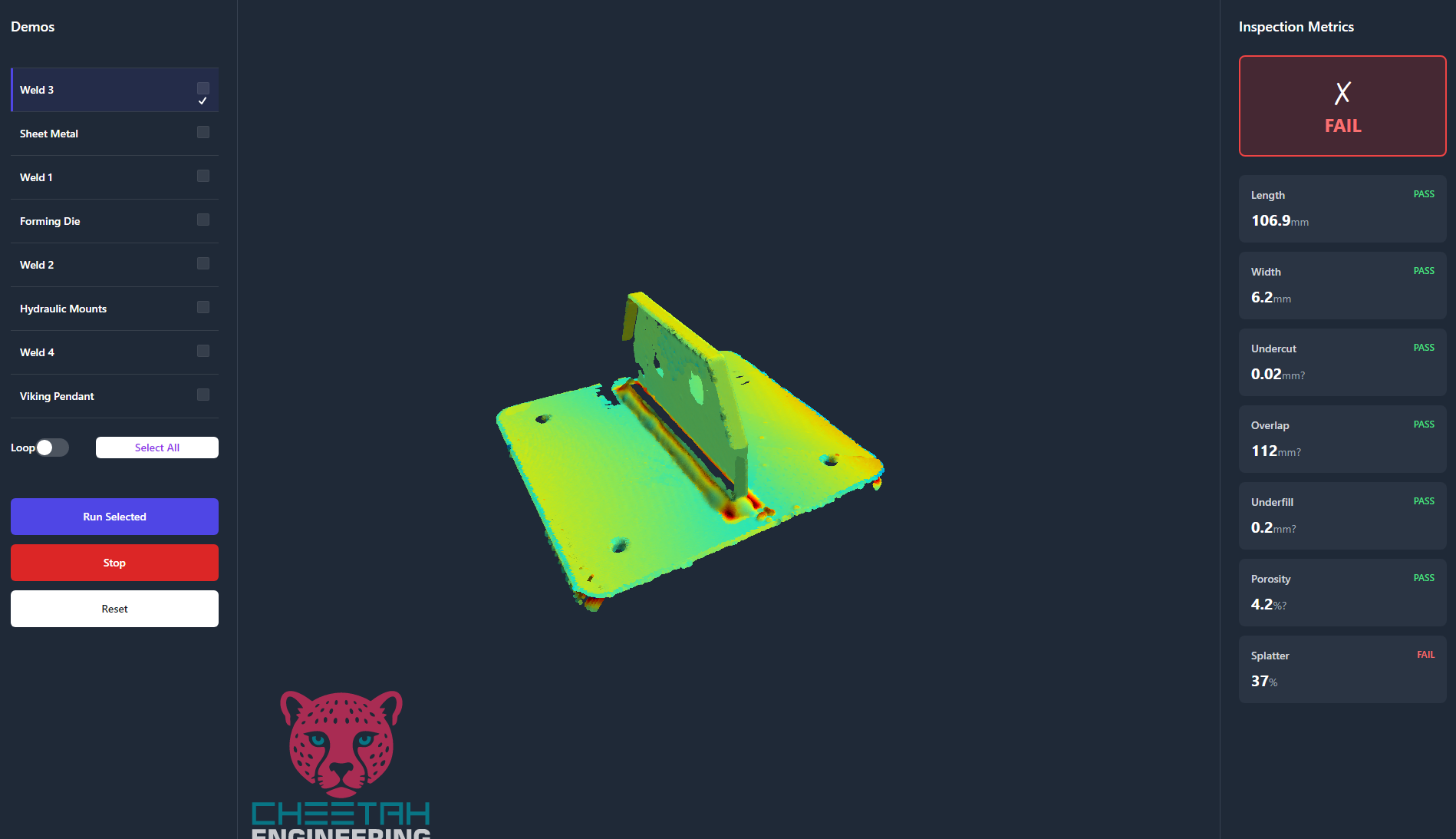 Operator 3D viewer